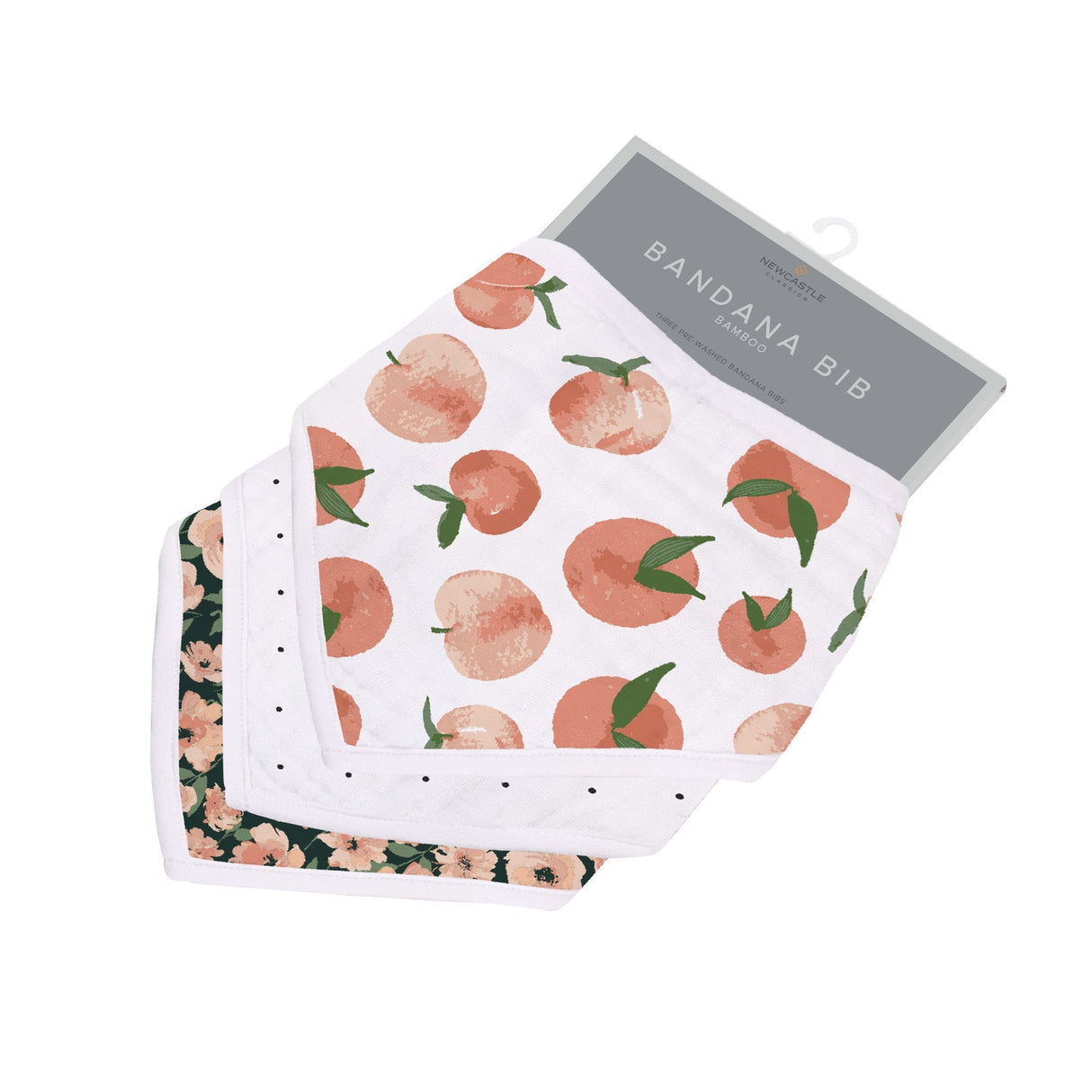 Canyon Sunset Bamboo Bandana Bibs 3Pk - HoneyBug