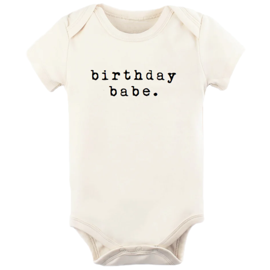 Birthday Babe - Organic Cotton Bodysuit - HoneyBug