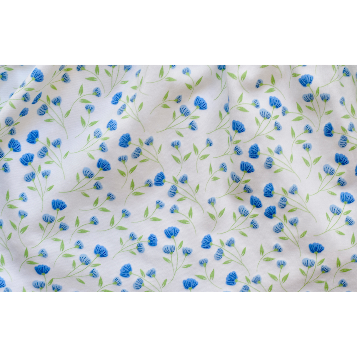 Arabella Blue Floral Dress - HoneyBug