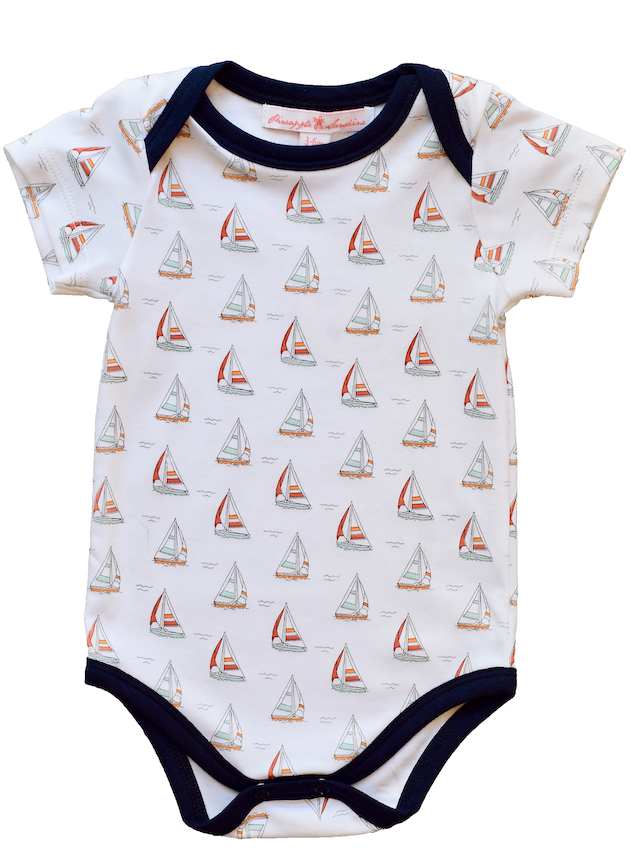 Sailboat Onesie - HoneyBug