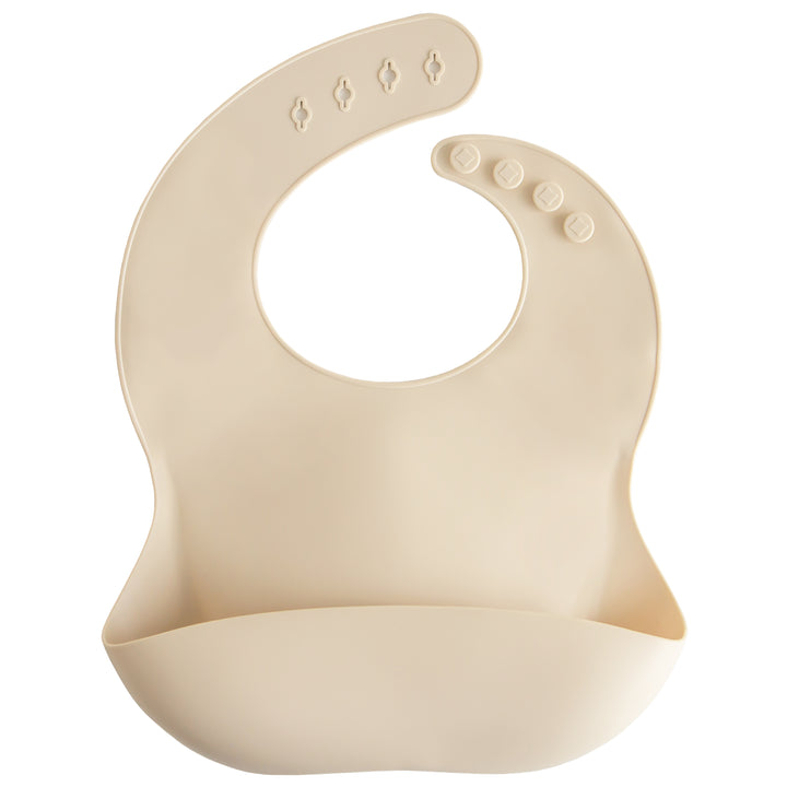 Silicone Baby Bib - Shifting Sand - HoneyBug
