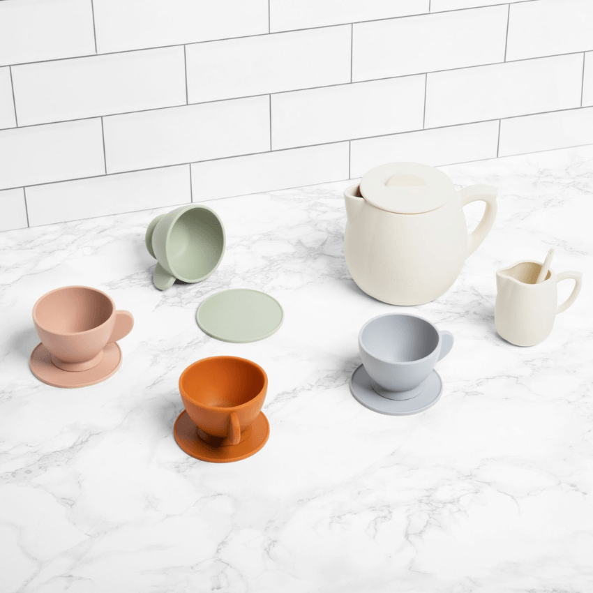 Silicone Tea Set - Original - HoneyBug