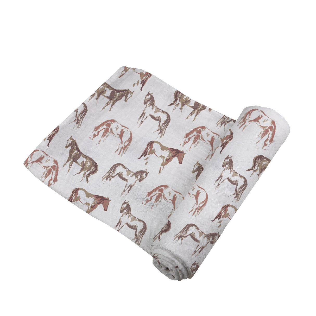Wild Horses Bamboo Swaddle