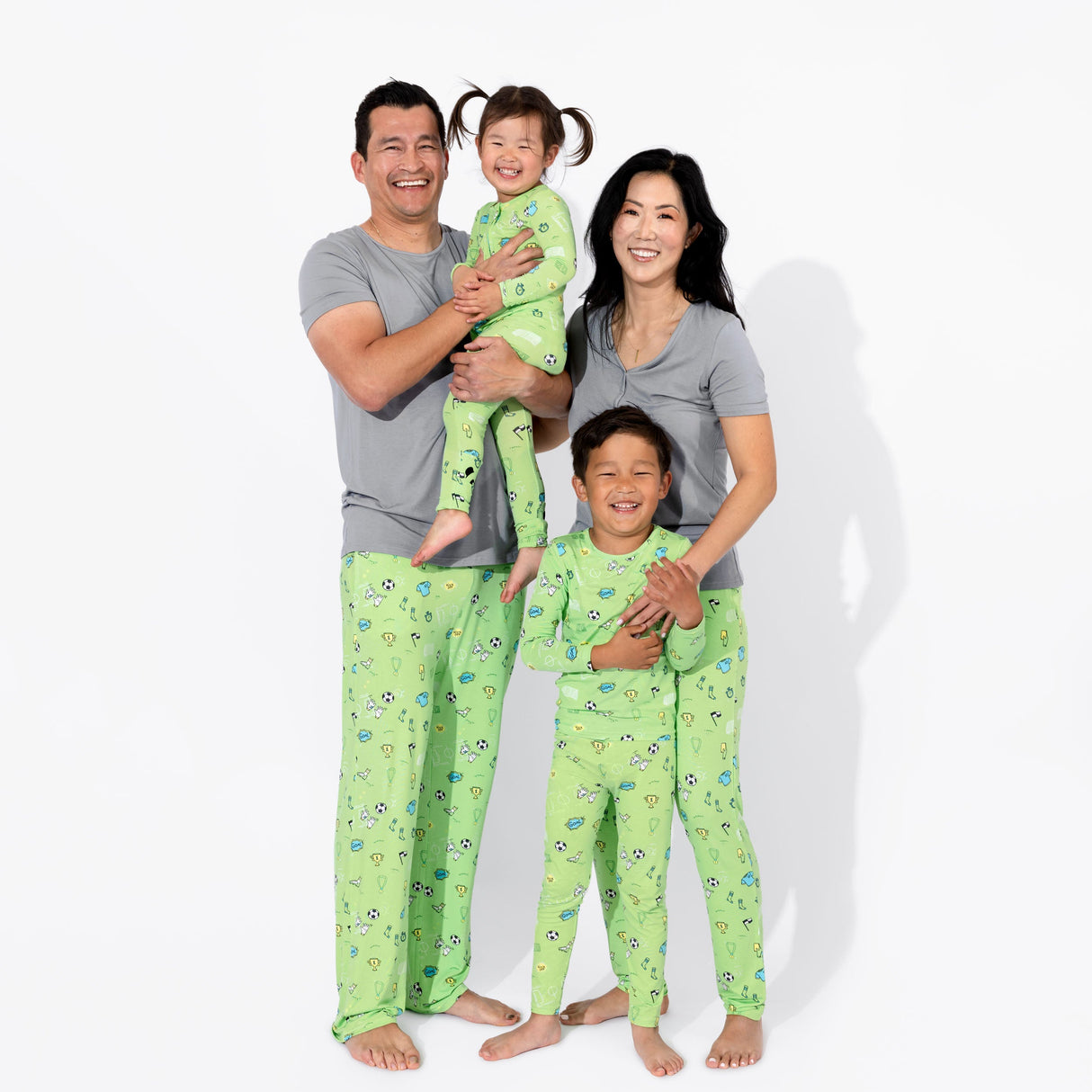 Soccer Bamboo Kids Pajamas - HoneyBug