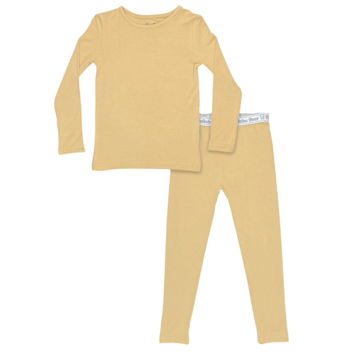 Latte Bamboo Kids Pajamas - HoneyBug