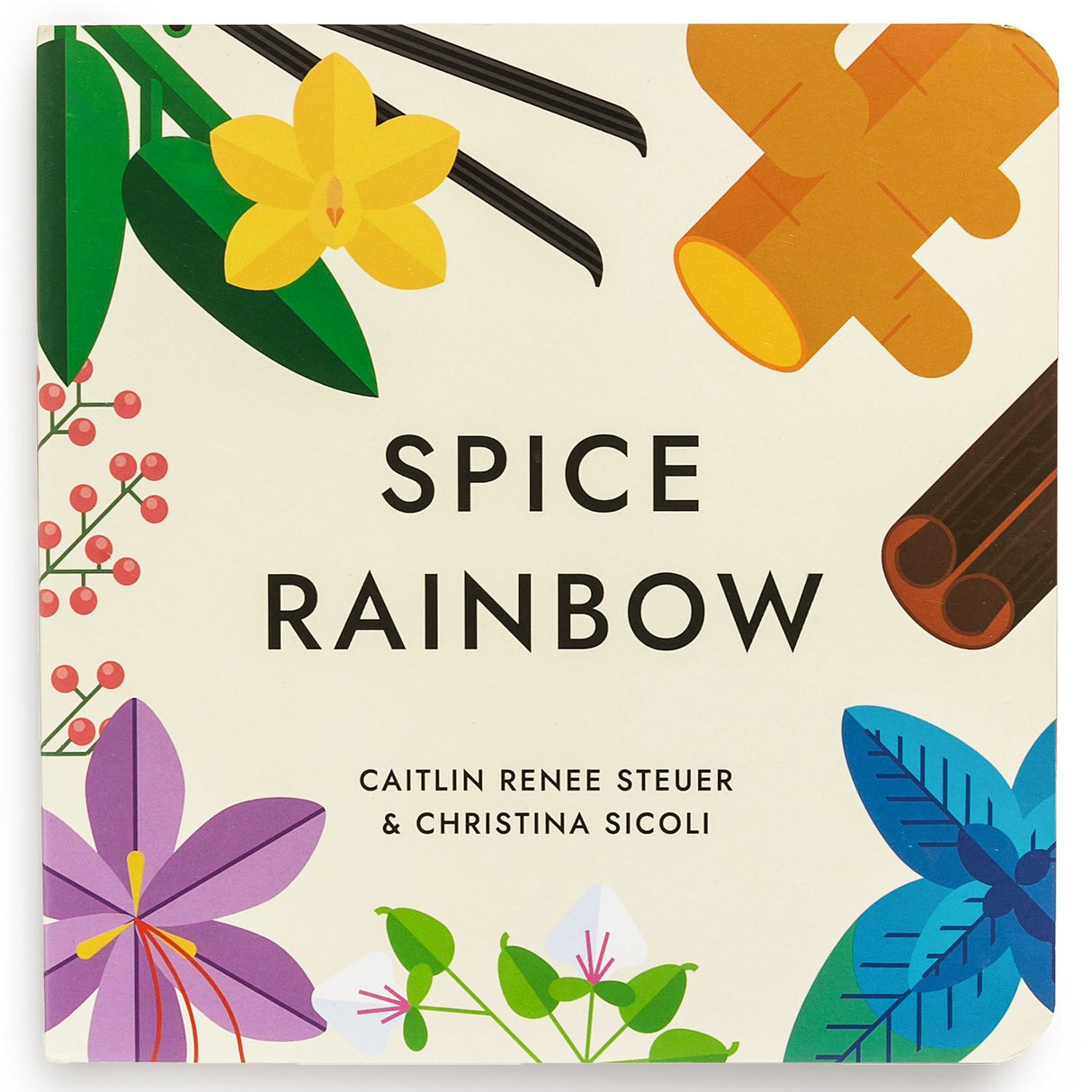 Spice Rainbow Board Book - HoneyBug