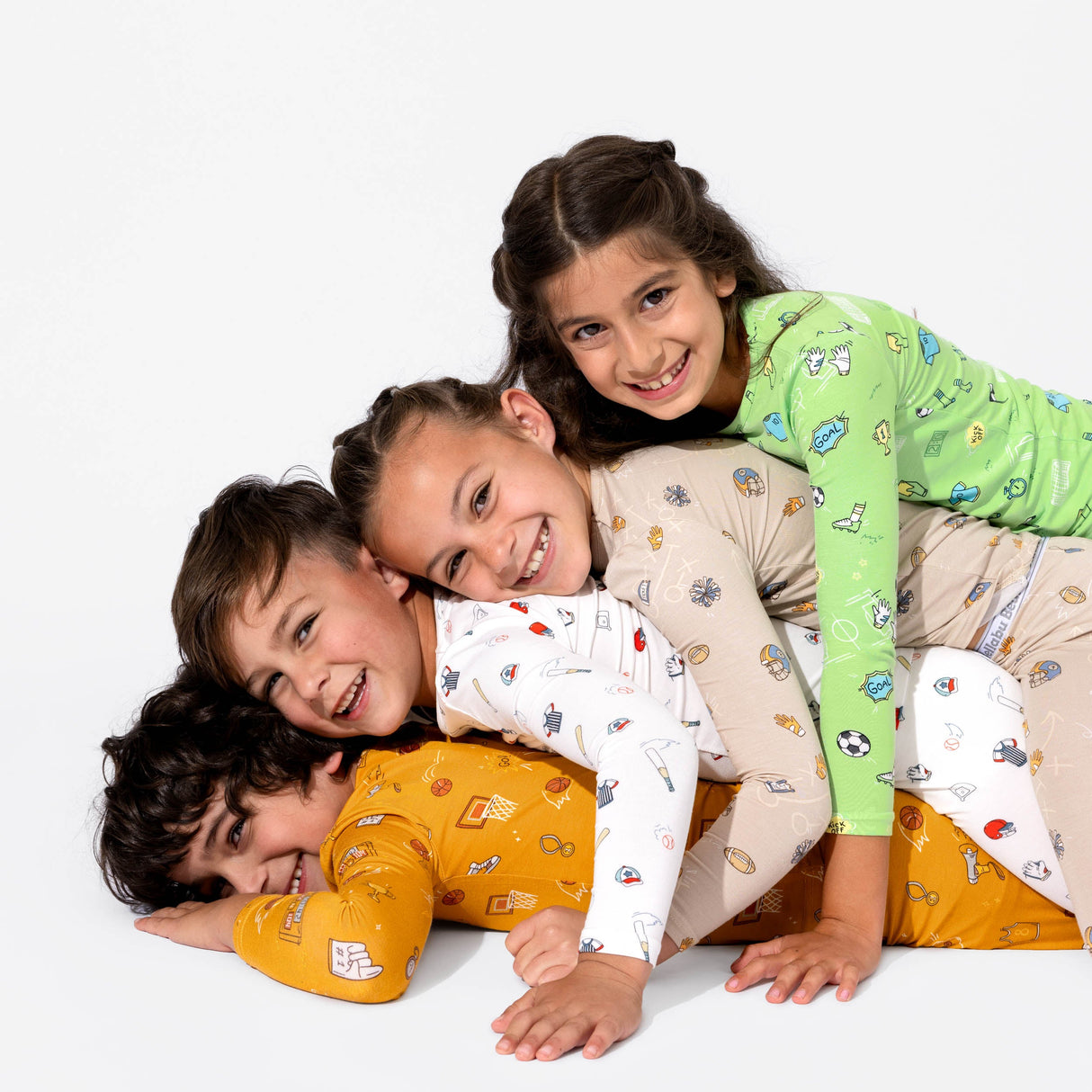 Soccer Bamboo Kids Pajamas - HoneyBug
