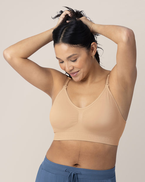 Simply Sublime® Nursing Bra | Beige - HoneyBug