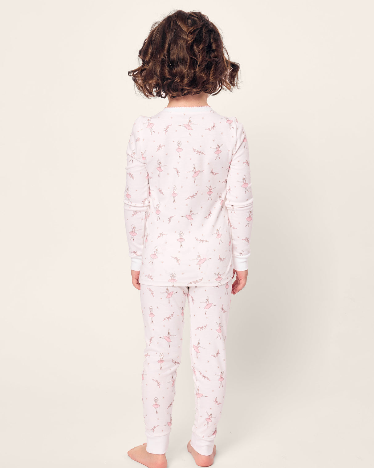 Kid's Pima Snug Fit Pajama Set in Sugar Plum Fairy - HoneyBug