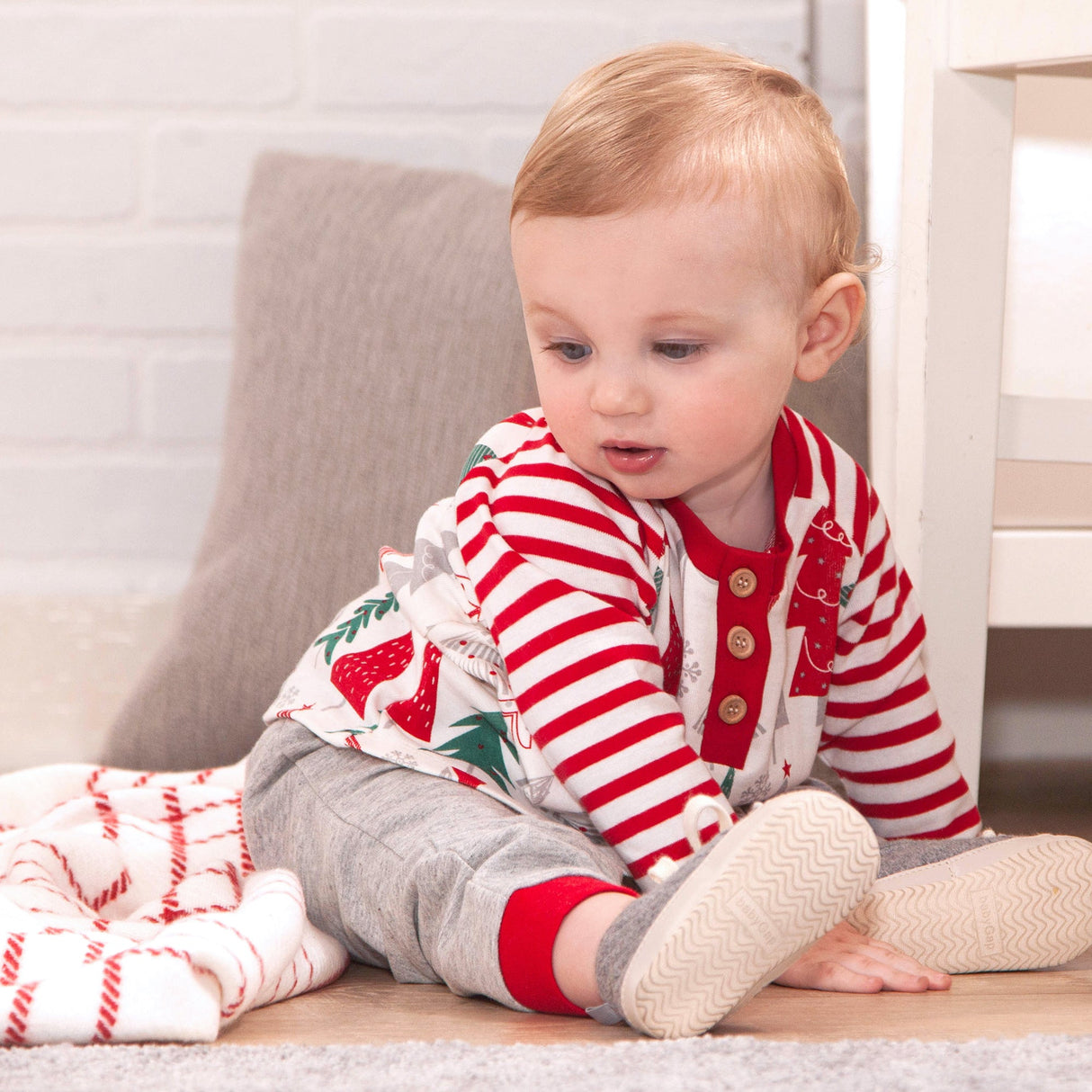 Christmas Baby & Toddler Top & Bottom Set - HoneyBug