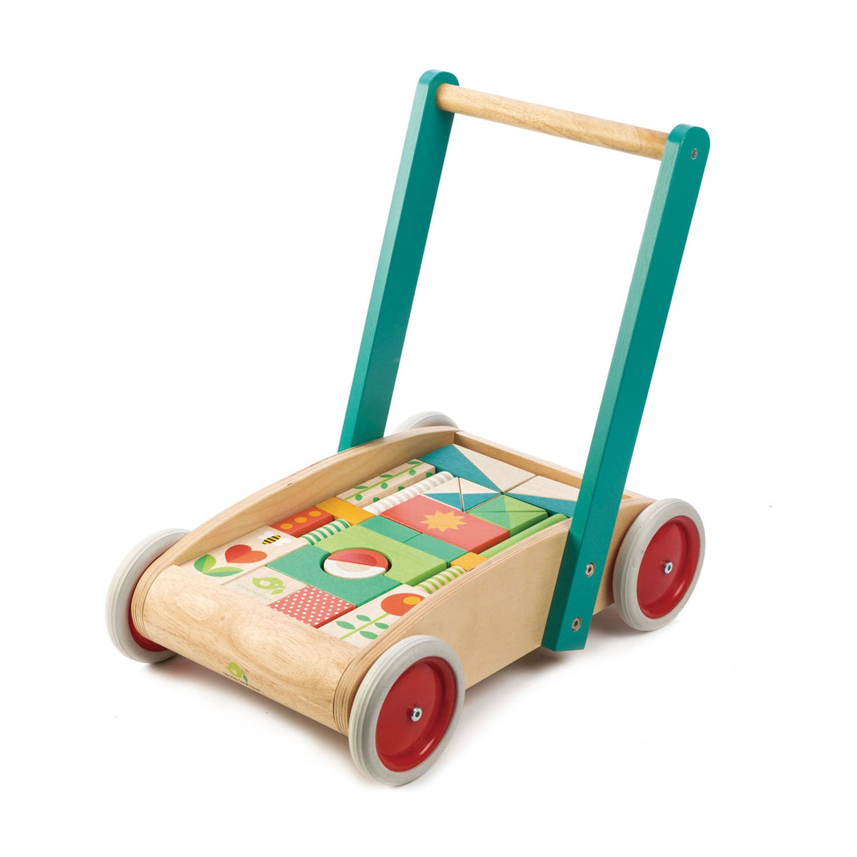 Baby Block Walker - HoneyBug