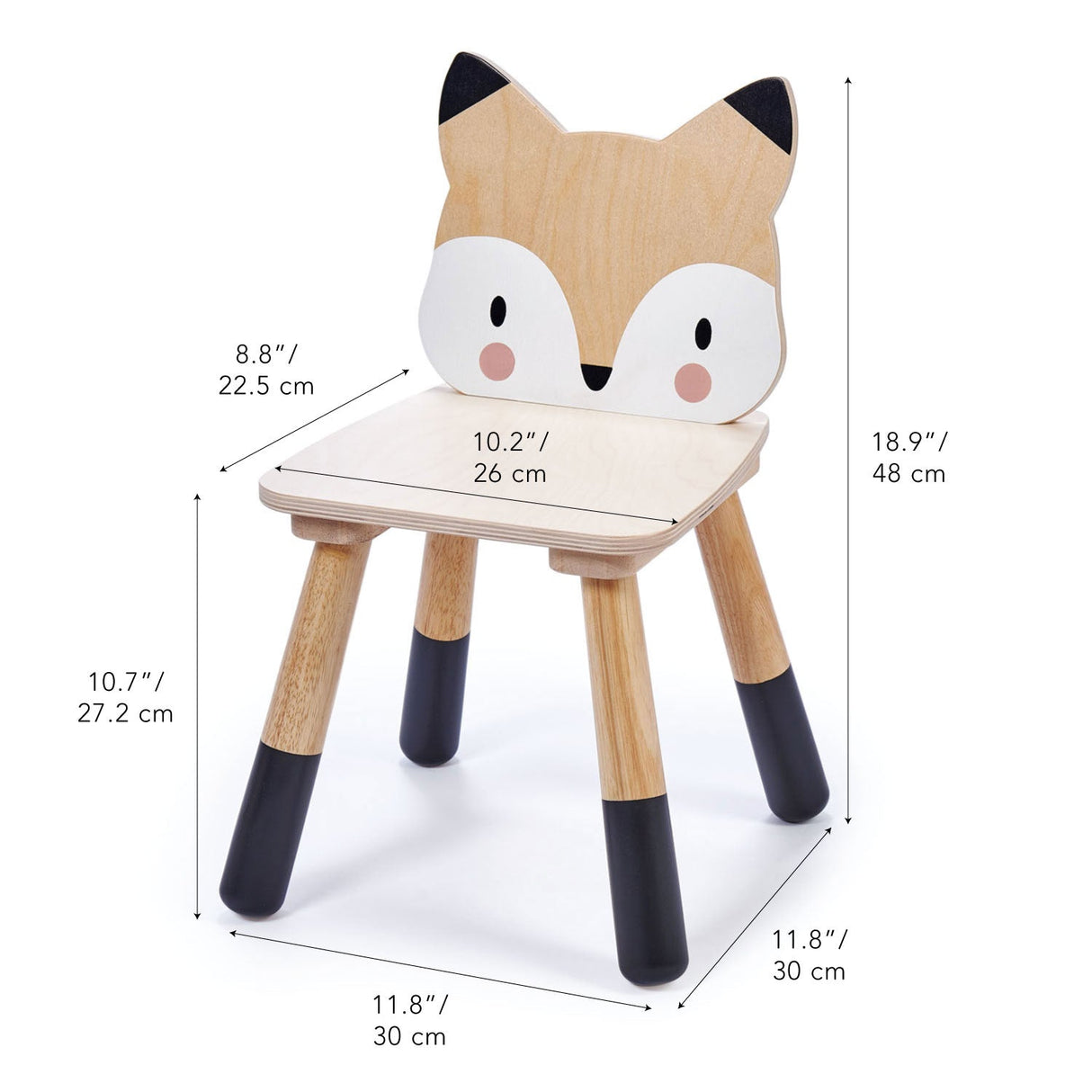Forest Fox Chair - HoneyBug