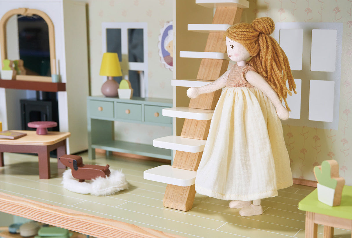 Ferne Wooden Doll - HoneyBug