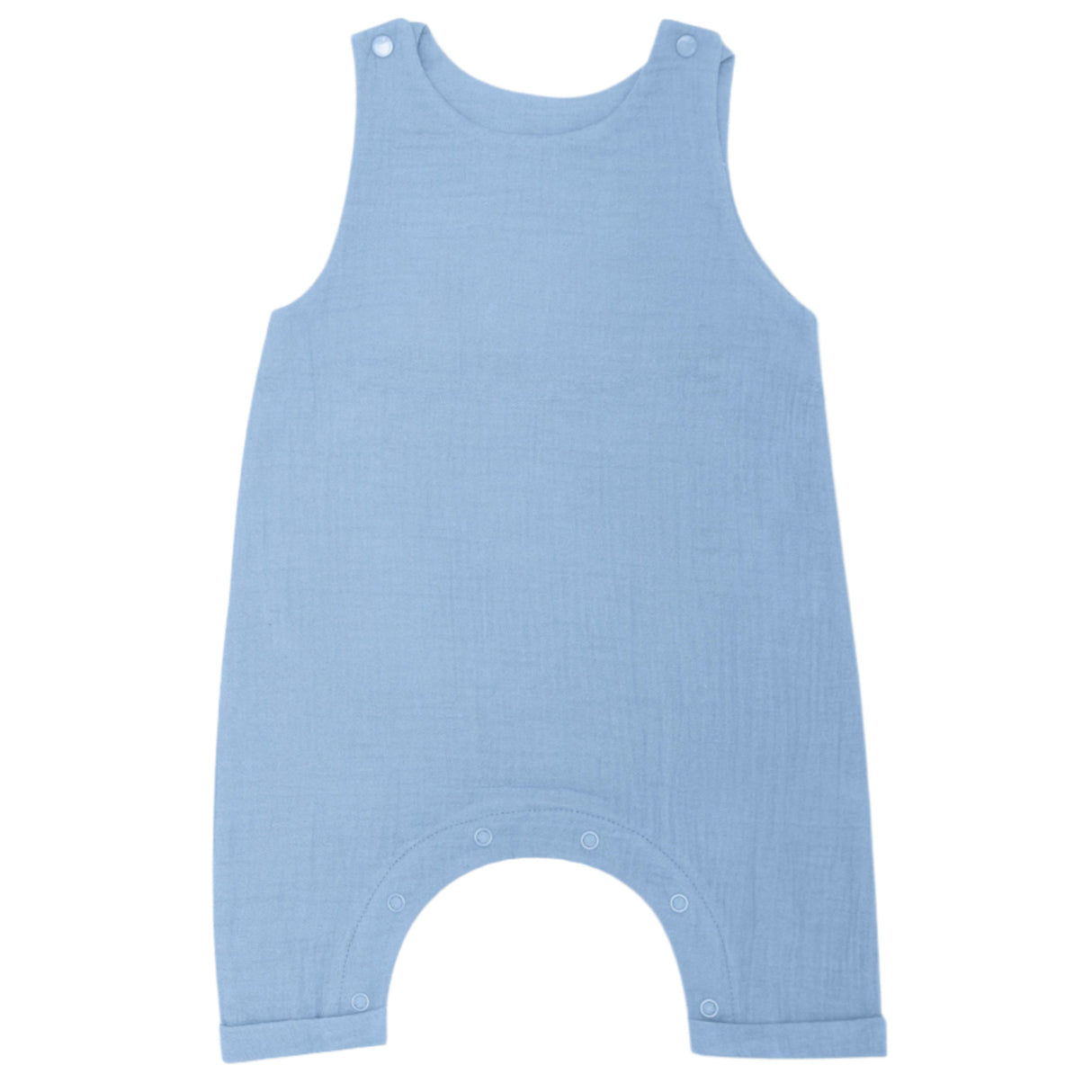 Muslin Jumpsuit - Blue - HoneyBug
