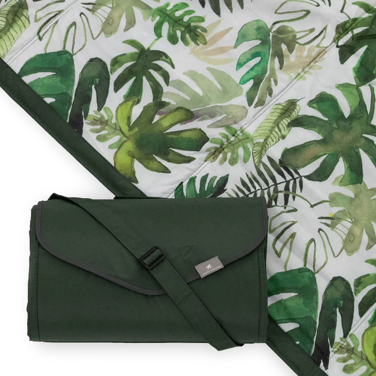 Outdoor Blanket - Tropical Leaf - HoneyBug