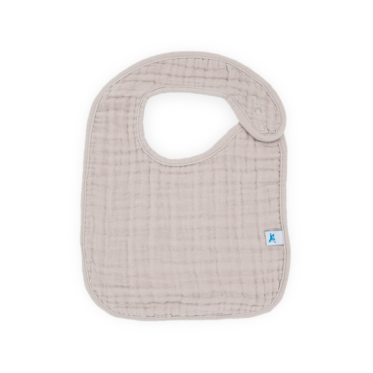 Cotton Muslin Classic Bib 3 Pack - Fern - HoneyBug