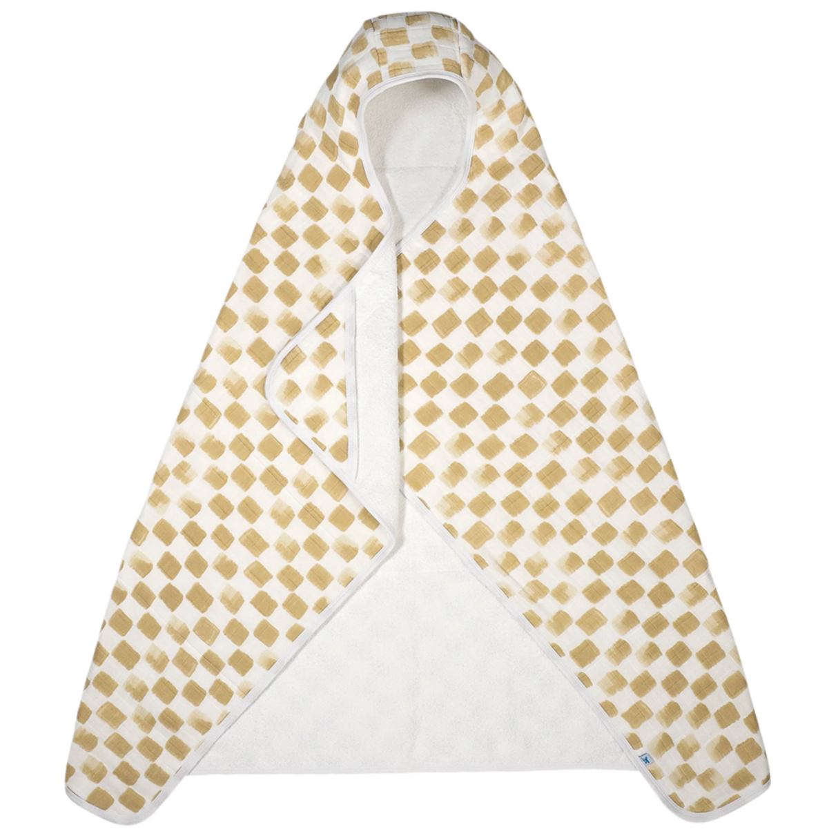 Toddler Hooded Towel - Adobe Checker - HoneyBug