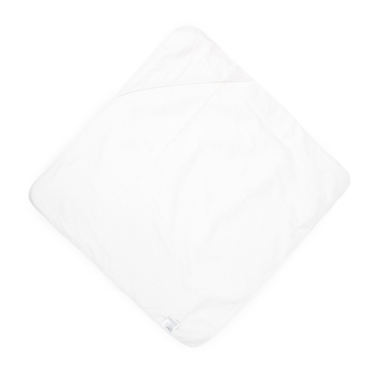 Infant Hooded Towel - White - HoneyBug