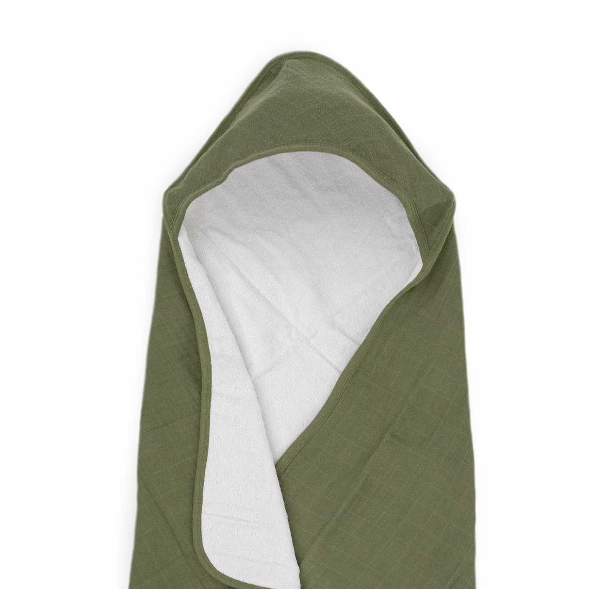 Infant Hooded Towel - Fern - HoneyBug