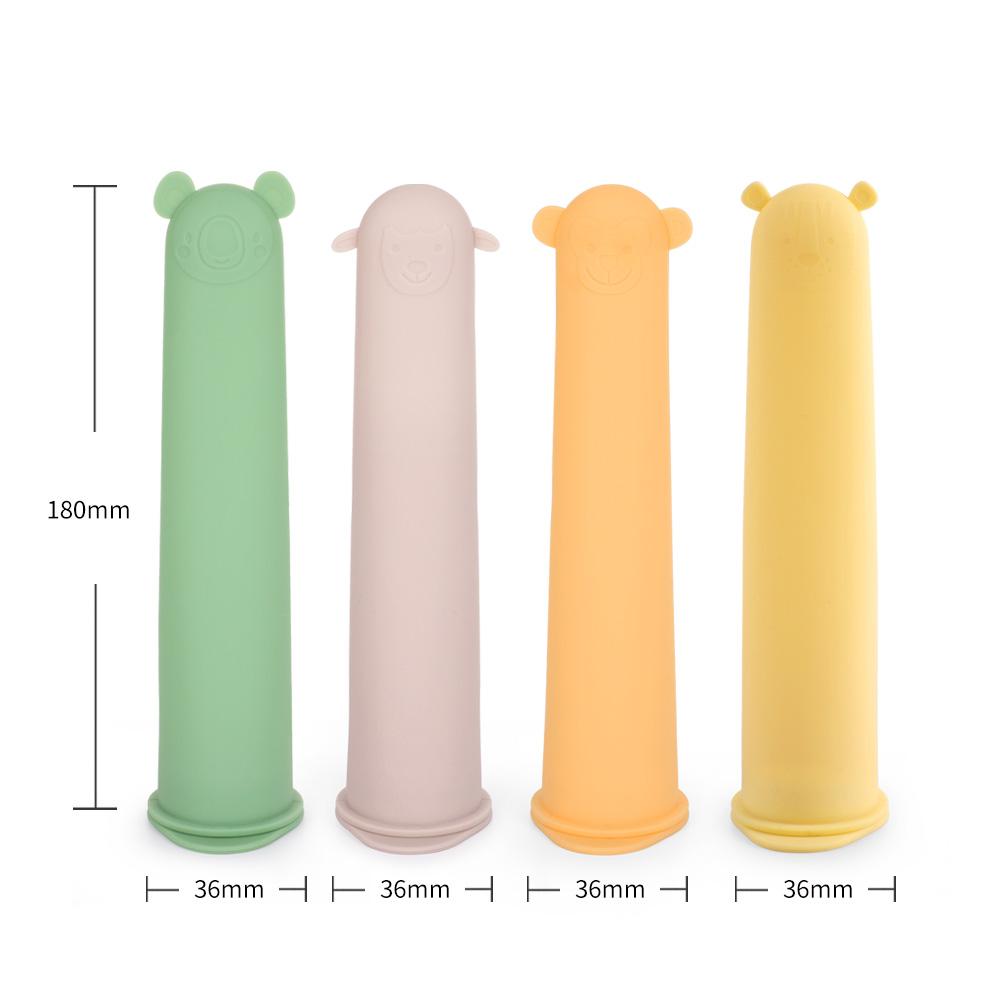 Haakaa Silicone Ice Pop Mold 4 pk - HoneyBug