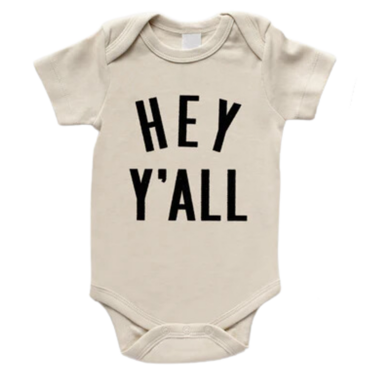 Hey Y'All Organic Baby Bodysuit - HoneyBug