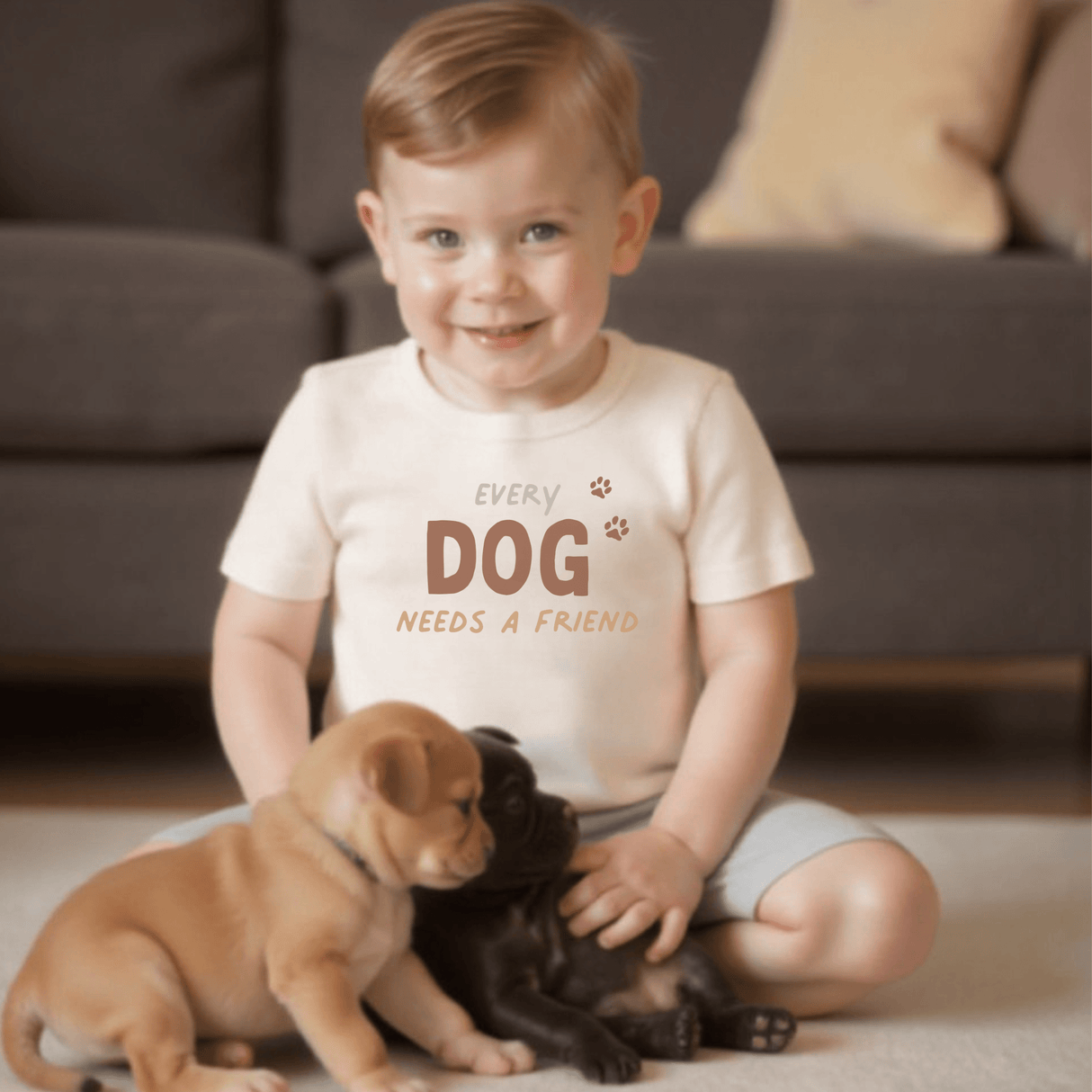 graphic tee | Every Dog Needs a Friend - HoneyBug
