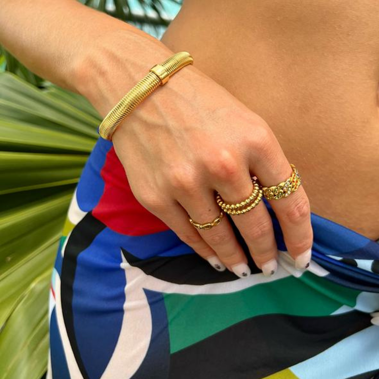 Wren Coil Bracelet - HoneyBug