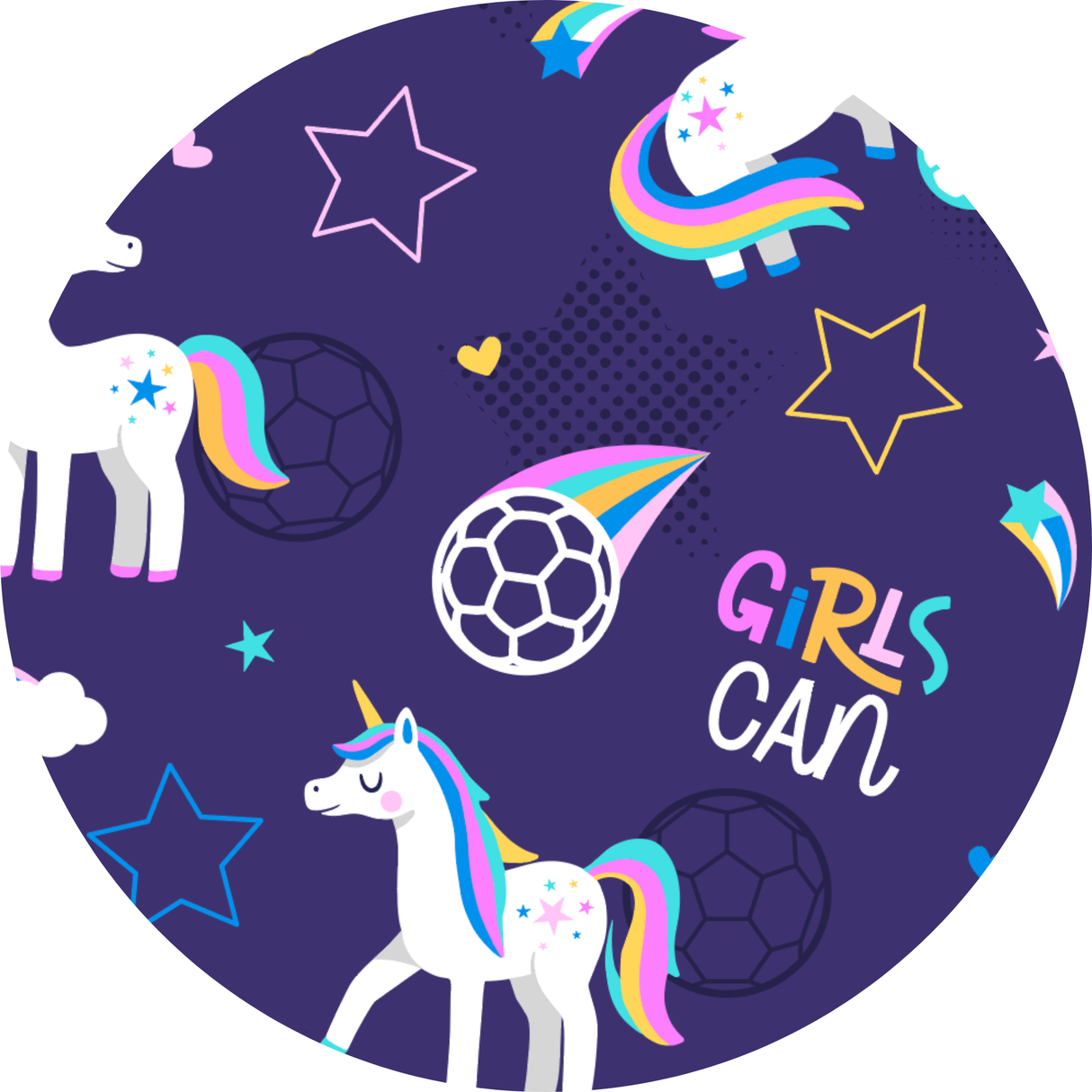 Unicorn Goals Toddler/Big Kid Pajamas - HoneyBug