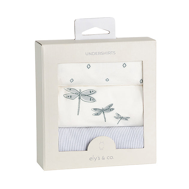 3 Pack Jersey Cotton Undershirts - HoneyBug