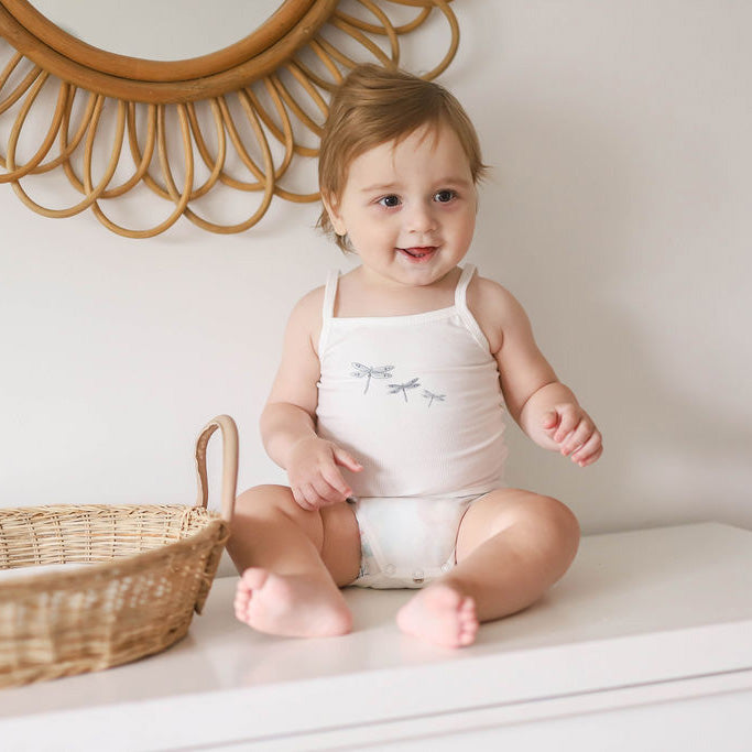 3 Pack Jersey Cotton Undershirts - HoneyBug