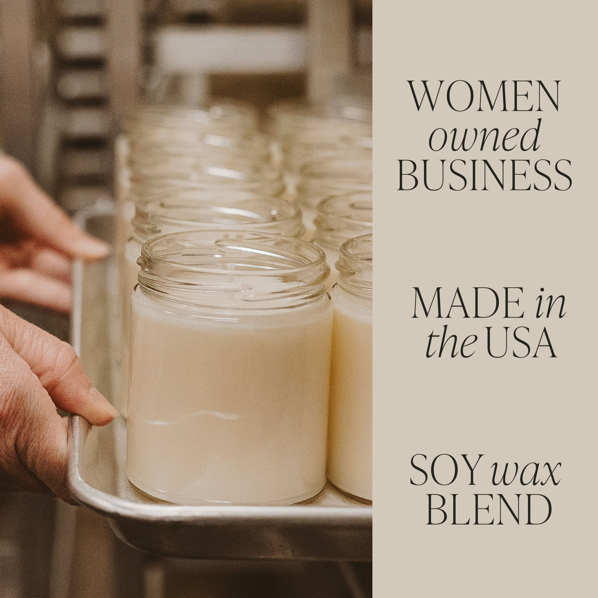 In My Mom Era Soy Candle - Clear Jar - 9 oz (Wildflowers and Salt) - HoneyBug