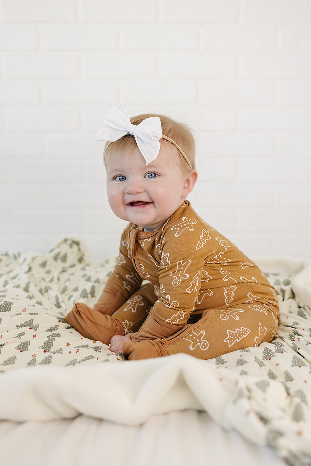 Christmas Trees Bamboo Fleece Quilt - HoneyBug
