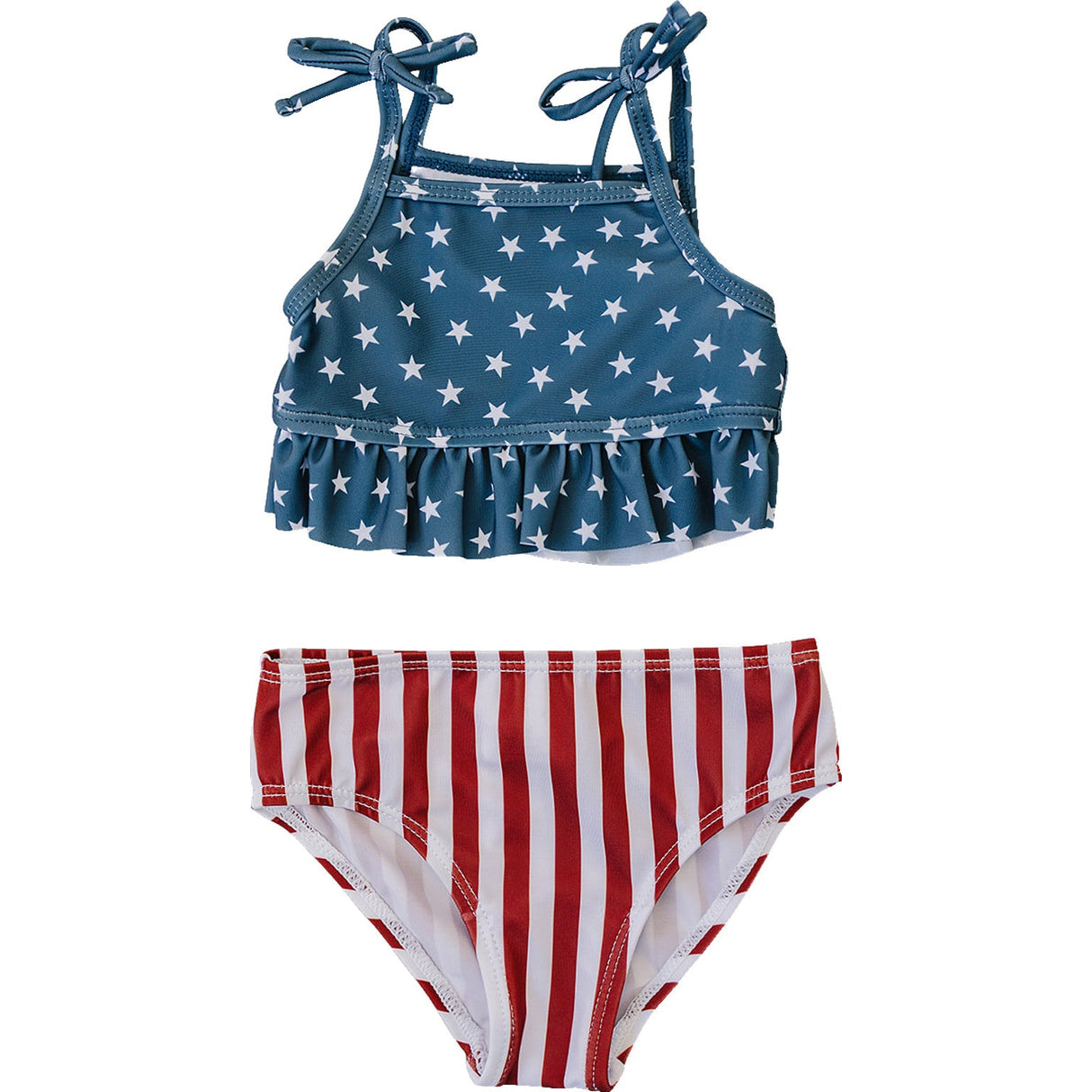 Stars and Stripes Bikini Set - HoneyBug