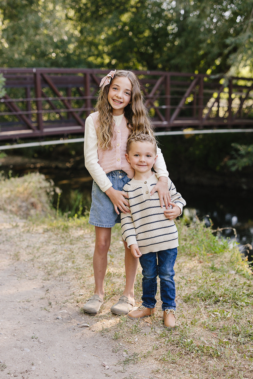 Pink Knit Button Down Vest - HoneyBug