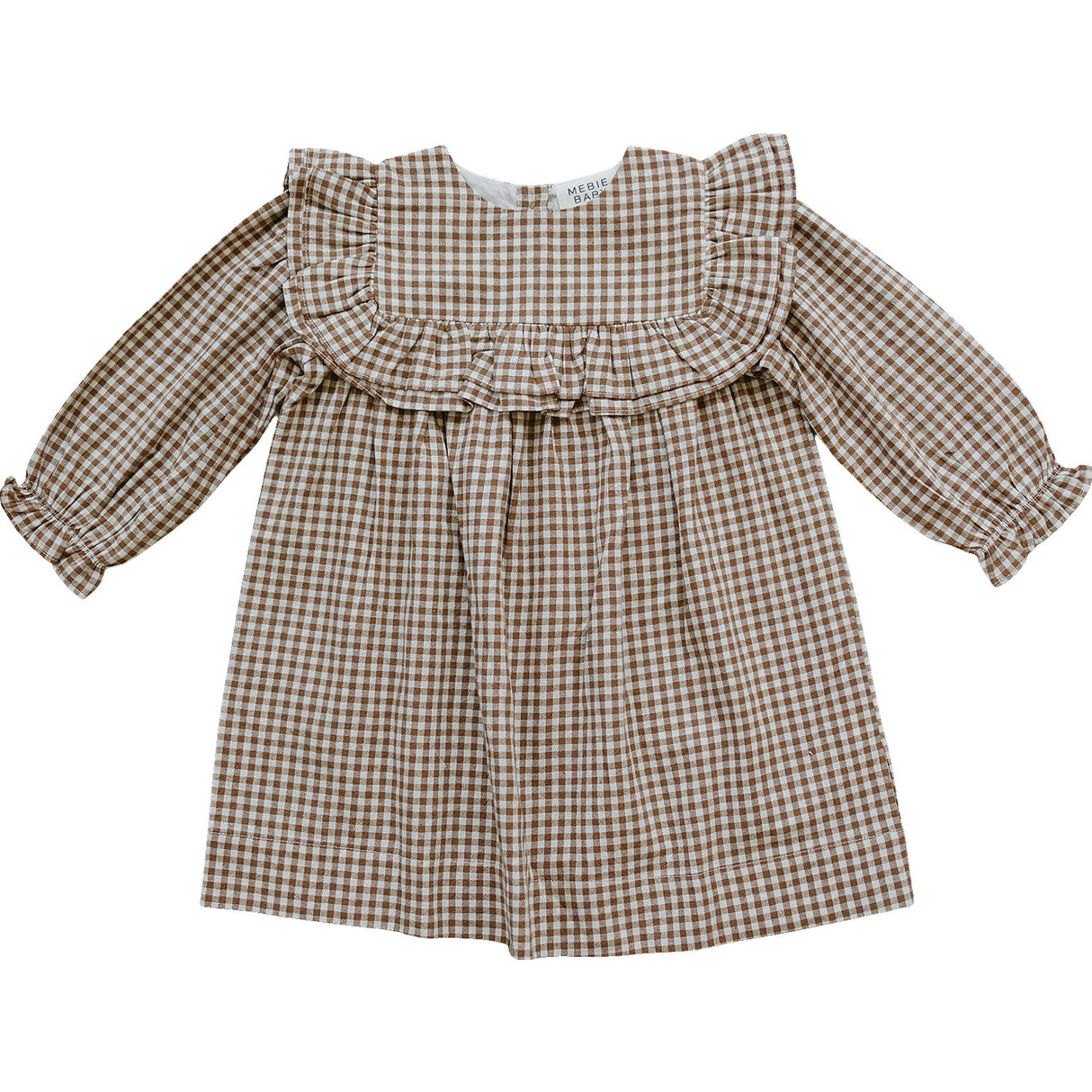 Gingham Ruffle Dress - HoneyBug
