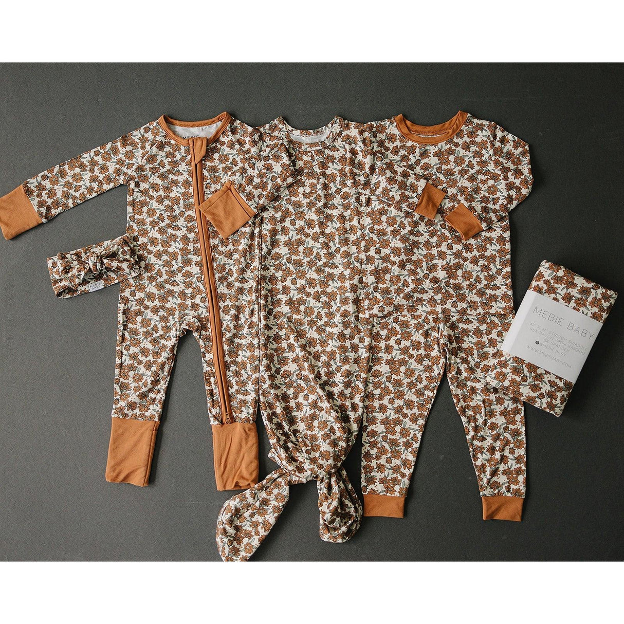 Cream Magnolia Bamboo Cozy Set - HoneyBug