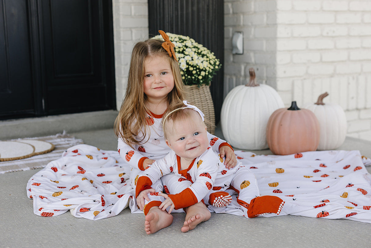 Harvest Bamboo Fleece Quilt - HoneyBug