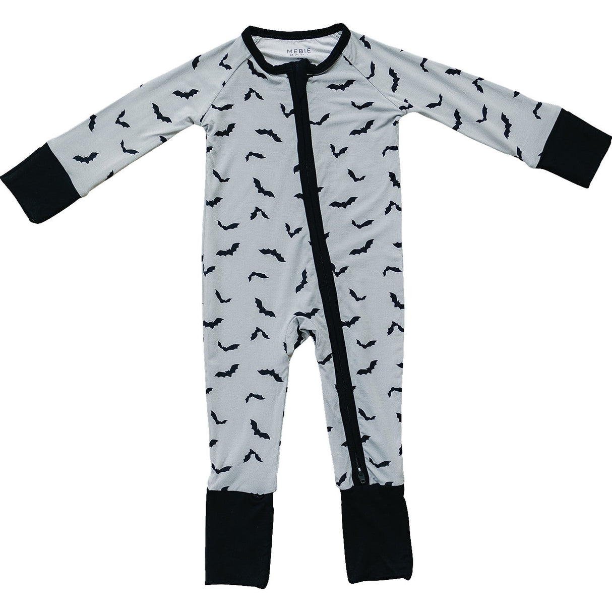 Bats Bamboo Zipper - HoneyBug