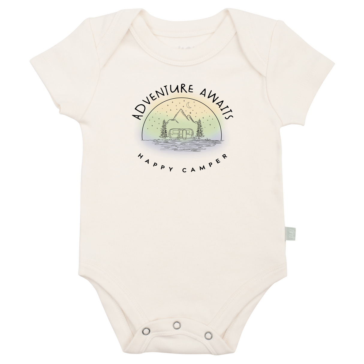 graphic bodysuit | adventure awaits - HoneyBug