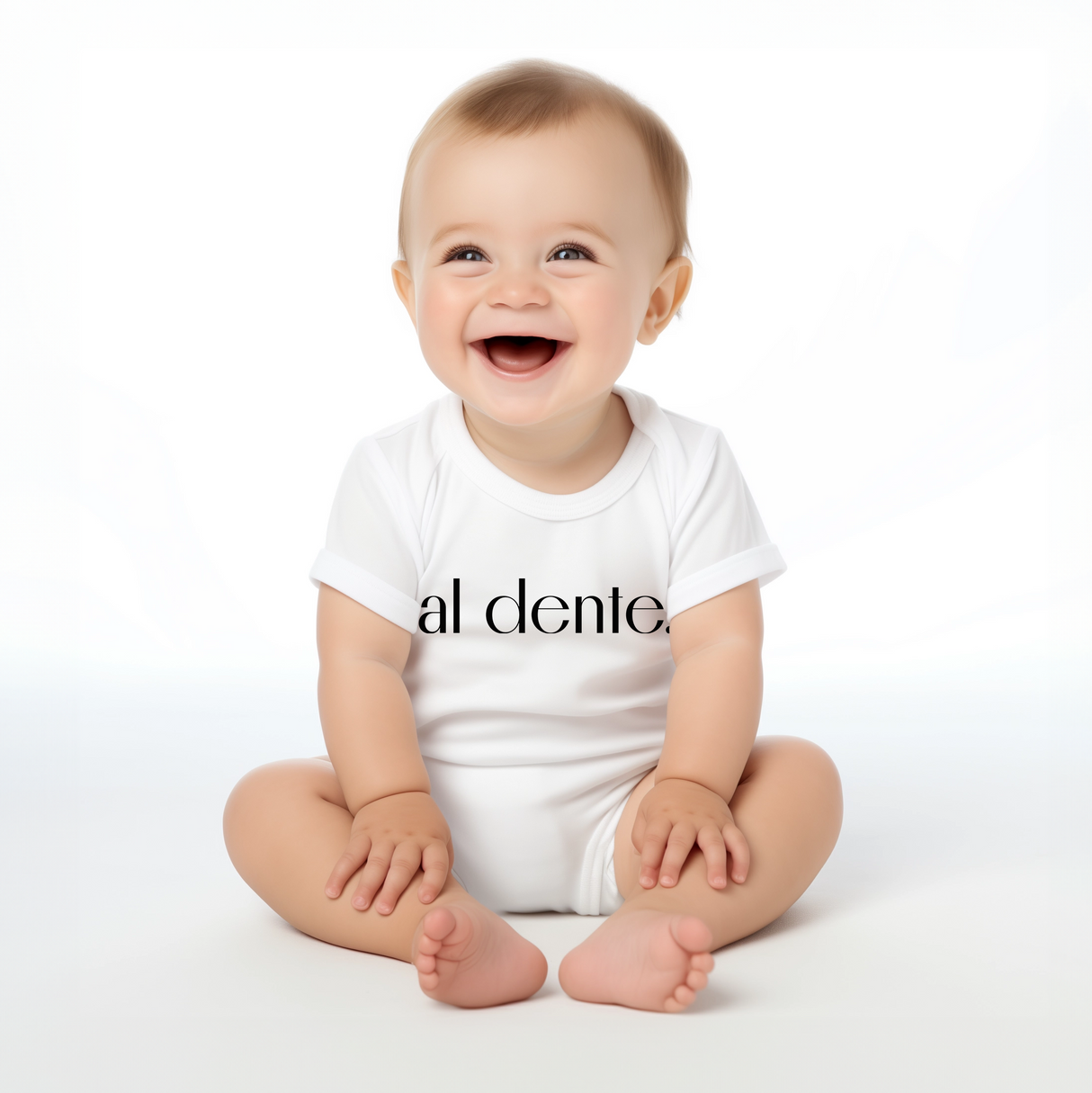 Al Dente Baby Bodysuit - HoneyBug