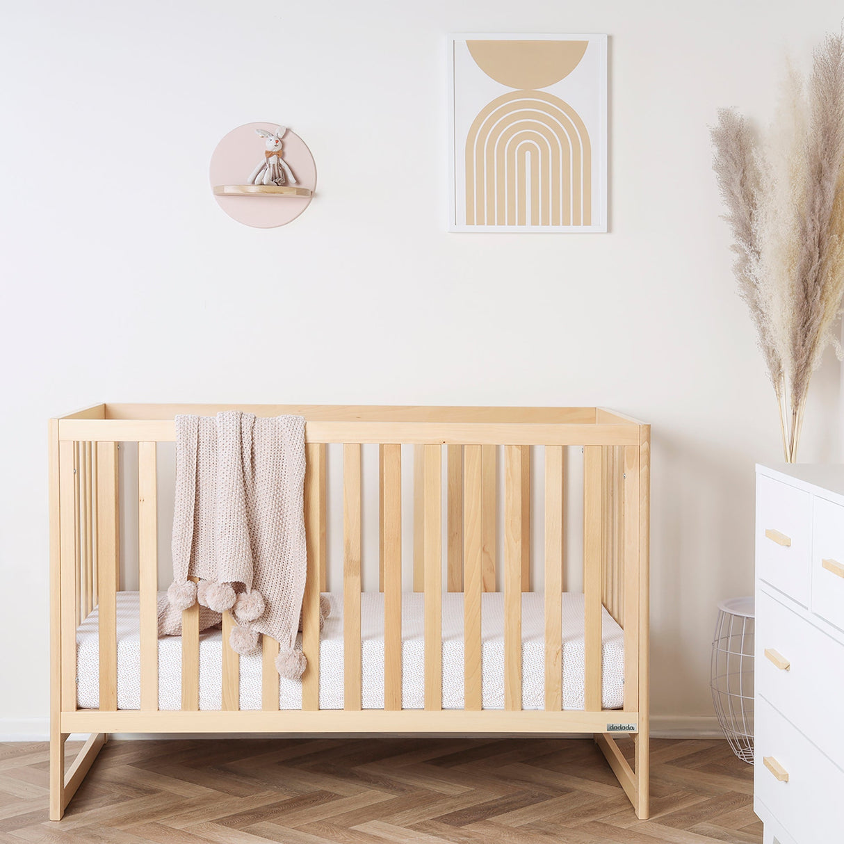 Austin 3-in-1 Convertible Crib - HoneyBug