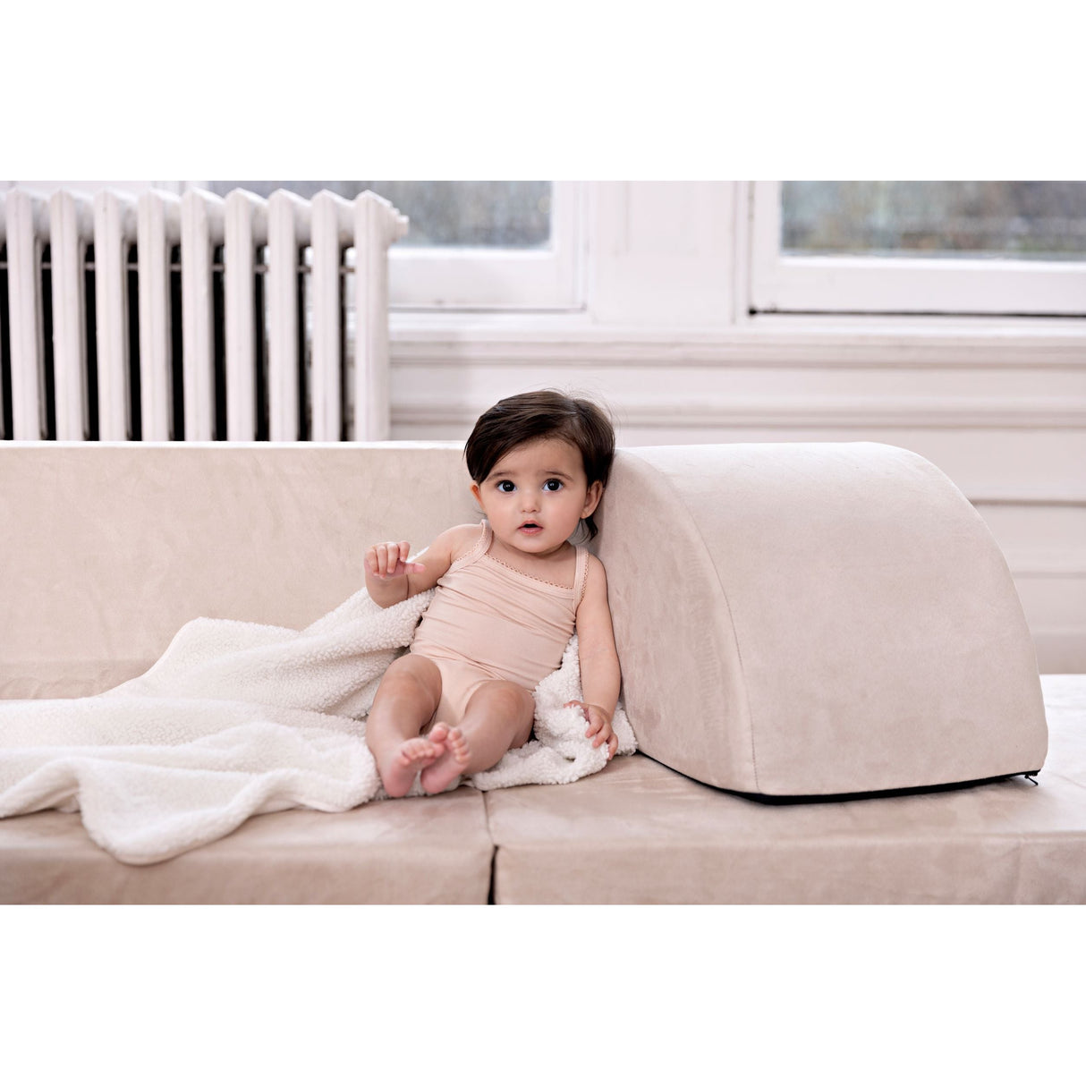 Bamboo Cotton Mauve + White (Three Pack) - HoneyBug