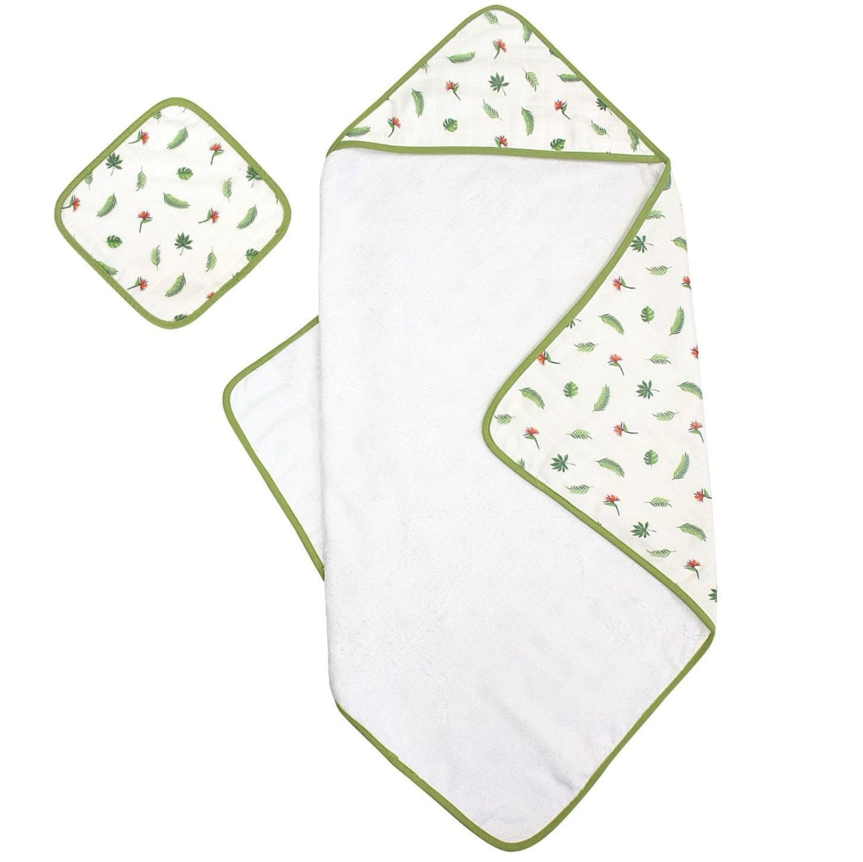 Bird of Paradise Hooded Towel Set - HoneyBug