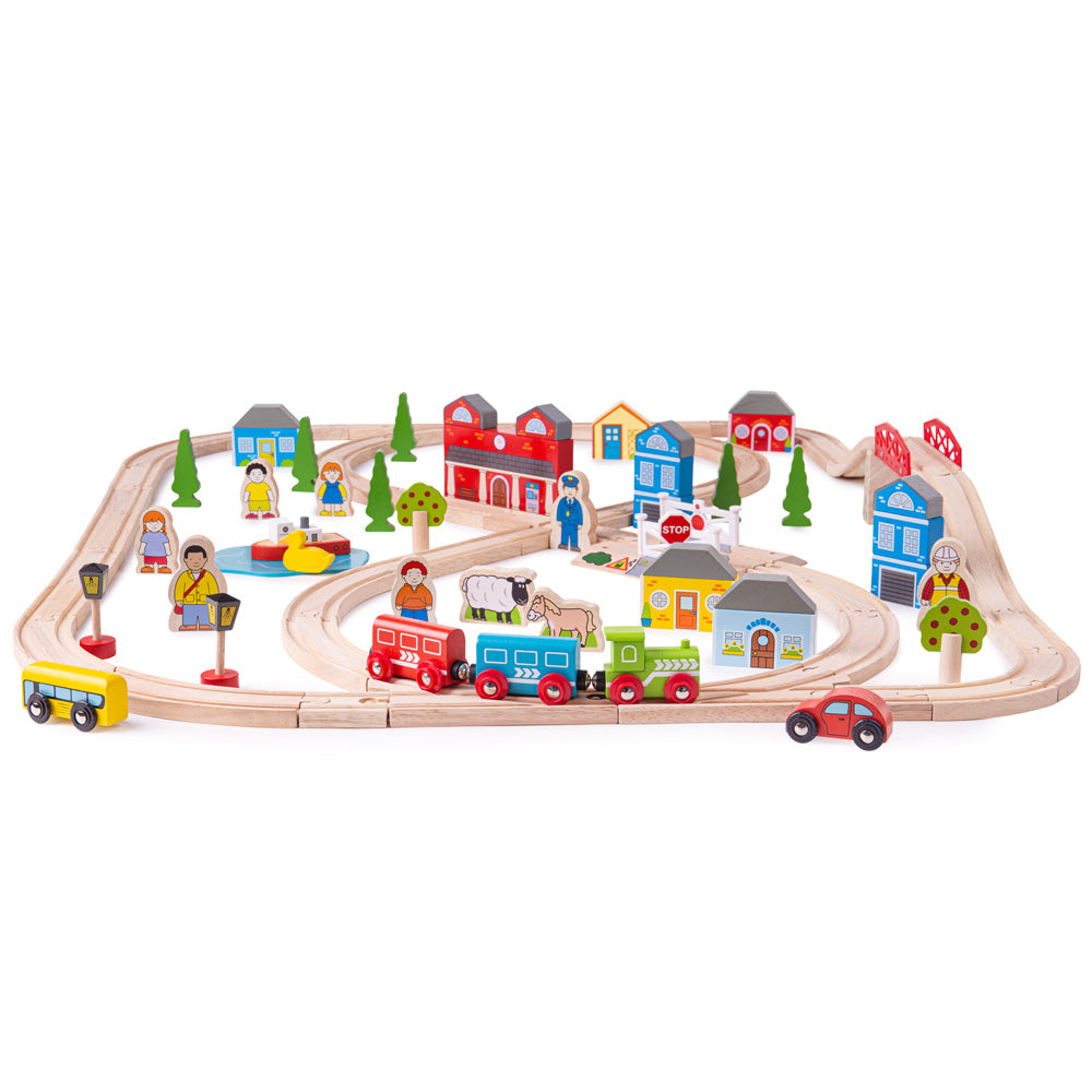 Town and Country Train Set - HoneyBug