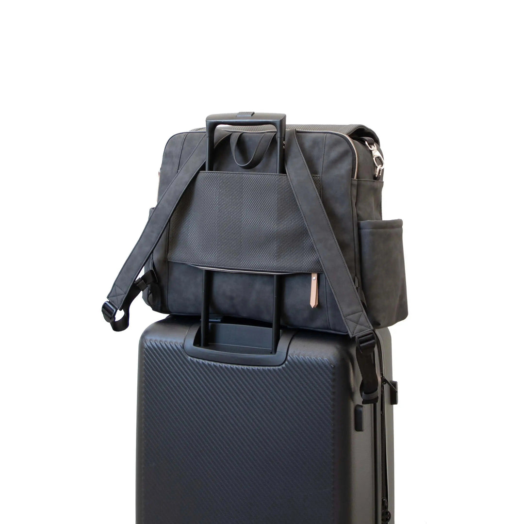 Boxy Backpack Deluxe - Carbon Cable Stitch - HoneyBug