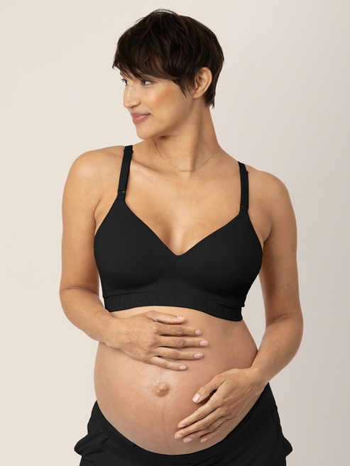 Signature Sublime® Contour Nursing & Maternity Bra | Black - HoneyBug