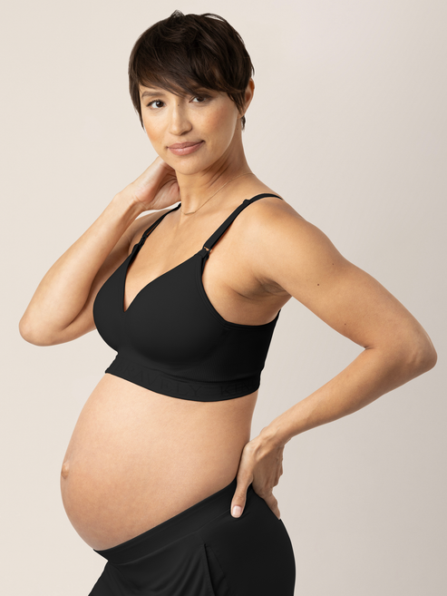 Signature Sublime® Contour Nursing & Maternity Bra | Black - HoneyBug