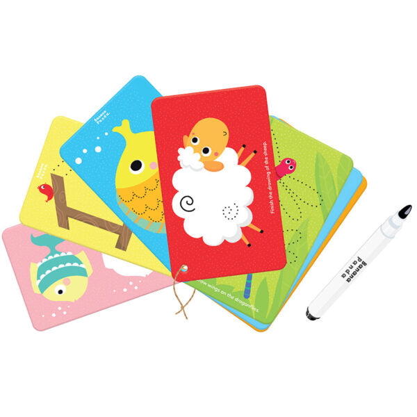 Let's Write and Wipe Animals Dry Erase - HoneyBug