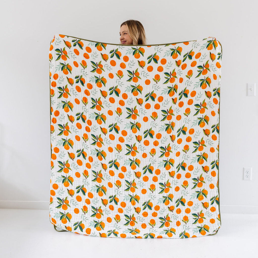Clementine Throw Blanket