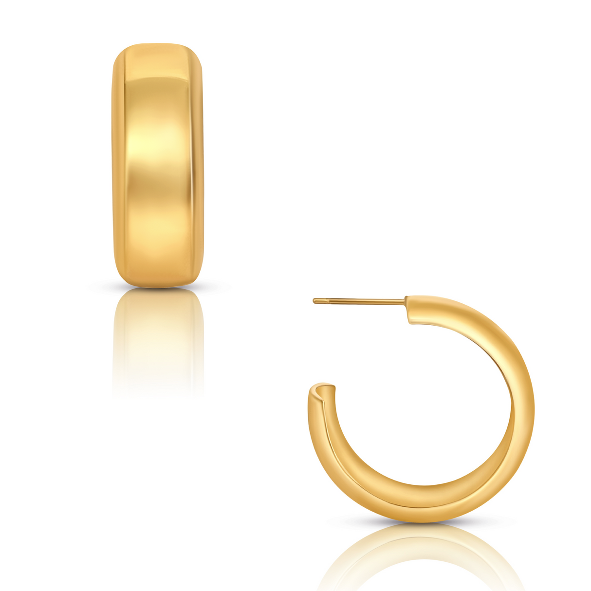 Cosa Medium Hoop Earring - HoneyBug
